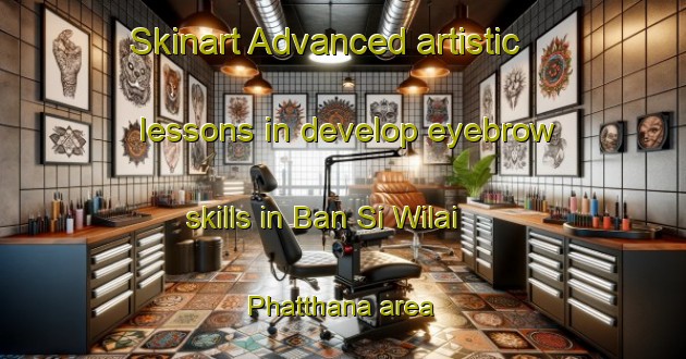 Skinart Advanced artistic lessons in develop eyebrow skills in Ban Si Wilai Phatthana area | EyebrowTraining | EyebrowClasses | SkinartTraining-Thailand