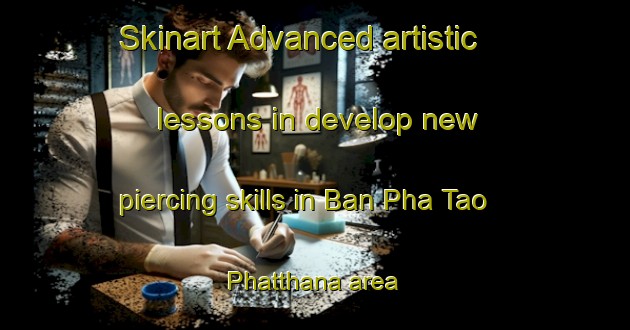 Skinart Advanced artistic lessons in develop new piercing skills in Ban Pha Tao Phatthana area | PiercingTraining | PiercingClasses | SkinartTraining-Thailand
