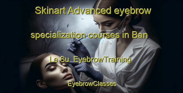 Skinart Advanced eyebrow specialization courses in Ban Le Su | EyebrowTraining | EyebrowClasses | SkinartTraining-Thailand