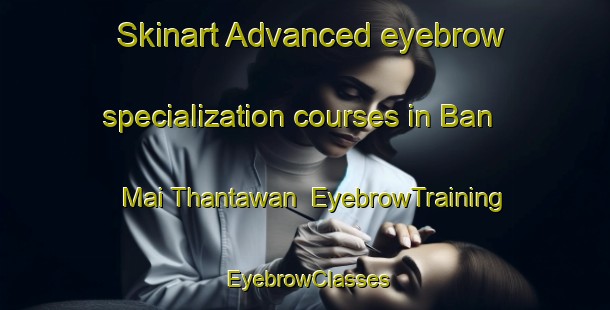 Skinart Advanced eyebrow specialization courses in Ban Mai Thantawan | EyebrowTraining | EyebrowClasses | SkinartTraining-Thailand