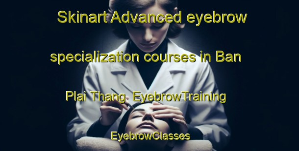 Skinart Advanced eyebrow specialization courses in Ban Plai Thang | EyebrowTraining | EyebrowClasses | SkinartTraining-Thailand