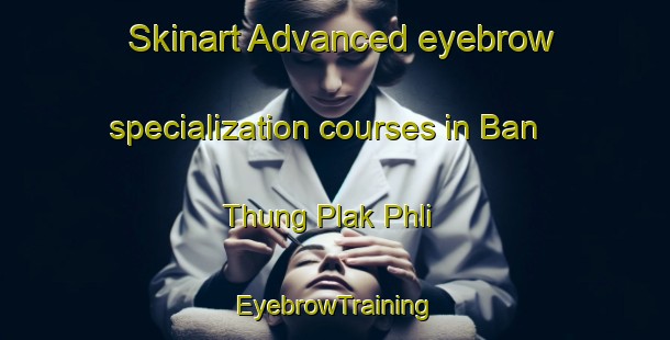 Skinart Advanced eyebrow specialization courses in Ban Thung Plak Phli | EyebrowTraining | EyebrowClasses | SkinartTraining-Thailand