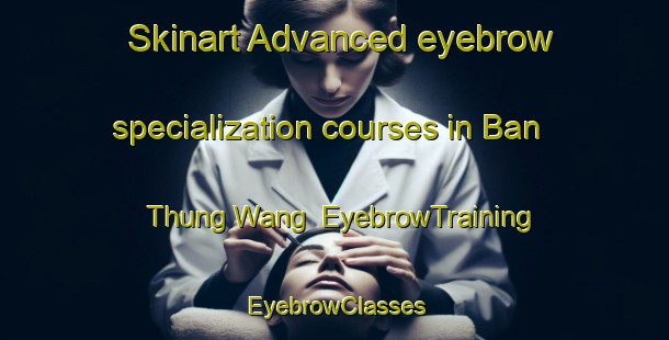 Skinart Advanced eyebrow specialization courses in Ban Thung Wang | EyebrowTraining | EyebrowClasses | SkinartTraining-Thailand