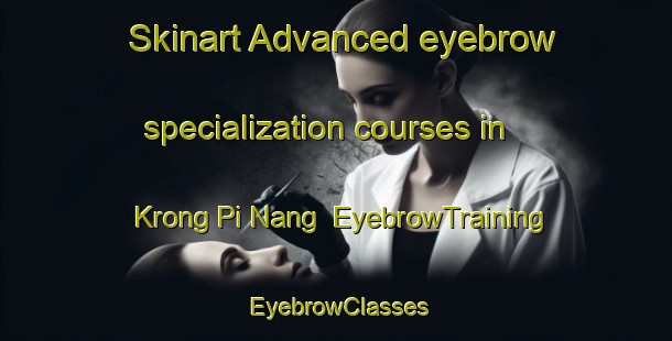 Skinart Advanced eyebrow specialization courses in Krong Pi Nang | EyebrowTraining | EyebrowClasses | SkinartTraining-Thailand