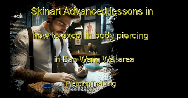 Skinart Advanced lessons in how to excel in body piercing in Ban Wang Wai area | PiercingTraining | PiercingClasses | SkinartTraining-Thailand