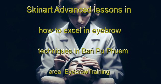 Skinart Advanced lessons in how to excel in eyebrow techniques in Ban Pu Phuem area | EyebrowTraining | EyebrowClasses | SkinartTraining-Thailand