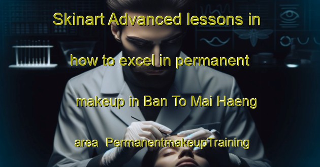 Skinart Advanced lessons in how to excel in permanent makeup in Ban To Mai Haeng area | PermanentmakeupTraining | PermanentmakeupClasses | SkinartTraining-Thailand
