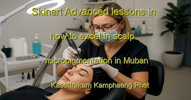 Skinart Advanced lessons in how to excel in scalp micropigmentation in Muban Kasettrakam Kamphaeng Phet area | SmpTraining | SmpClasses | SkinartTraining-Thailand