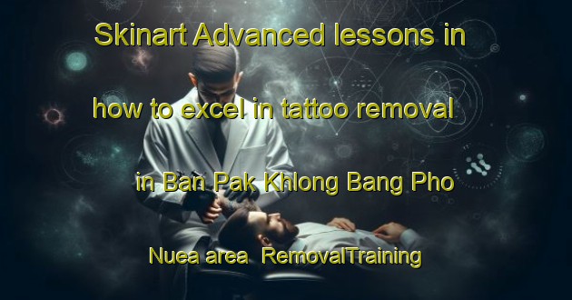 Skinart Advanced lessons in how to excel in tattoo removal in Ban Pak Khlong Bang Pho Nuea area | RemovalTraining | RemovalClasses | SkinartTraining-Thailand