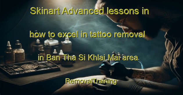 Skinart Advanced lessons in how to excel in tattoo removal in Ban Tha Si Khlai Mai area | RemovalTraining | RemovalClasses | SkinartTraining-Thailand