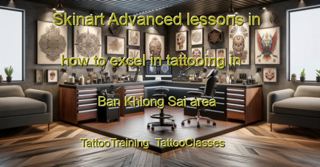 Skinart Advanced lessons in how to excel in tattooing in Ban Khlong Sai area | TattooTraining | TattooClasses | SkinartTraining-Thailand