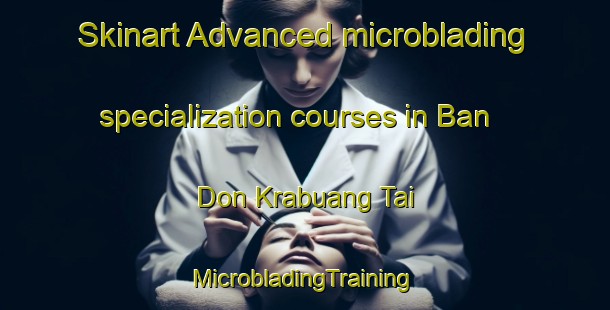 Skinart Advanced microblading specialization courses in Ban Don Krabuang Tai | #MicrobladingTraining #MicrobladingClasses #SkinartTraining-Thailand