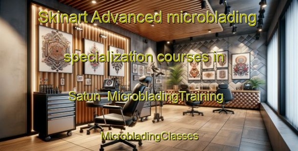 Skinart Advanced microblading specialization courses in Satun | #MicrobladingTraining #MicrobladingClasses #SkinartTraining-Thailand