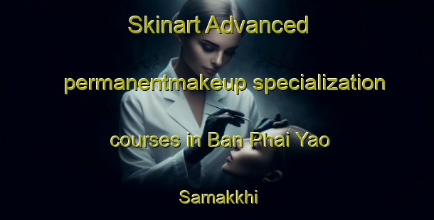 Skinart Advanced permanentmakeup specialization courses in Ban Phai Yao Samakkhi | PermanentmakeupTraining | PermanentmakeupClasses | SkinartTraining-Thailand