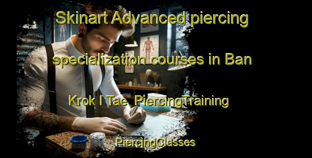 Skinart Advanced piercing specialization courses in Ban Krok I Tae | #PiercingTraining #PiercingClasses #SkinartTraining-Thailand