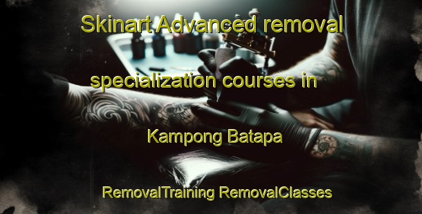 Skinart Advanced removal specialization courses in Kampong Batapa | #RemovalTraining #RemovalClasses #SkinartTraining-Thailand