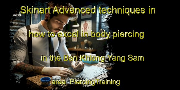 Skinart Advanced techniques in how to excel in body piercing in the Ban Khlong Yang Sam area | PiercingTraining | PiercingClasses | SkinartTraining-Thailand