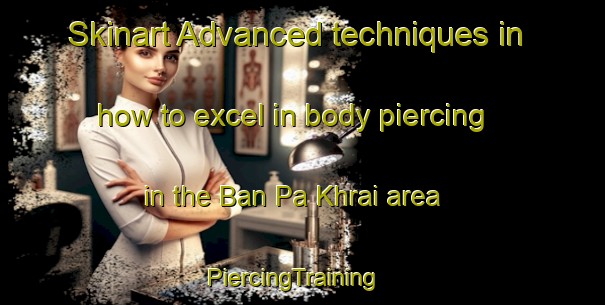 Skinart Advanced techniques in how to excel in body piercing in the Ban Pa Khrai area | PiercingTraining | PiercingClasses | SkinartTraining-Thailand