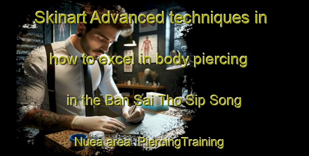 Skinart Advanced techniques in how to excel in body piercing in the Ban Sai Tho Sip Song Nuea area | PiercingTraining | PiercingClasses | SkinartTraining-Thailand