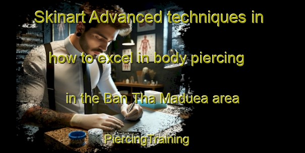 Skinart Advanced techniques in how to excel in body piercing in the Ban Tha Maduea area | PiercingTraining | PiercingClasses | SkinartTraining-Thailand