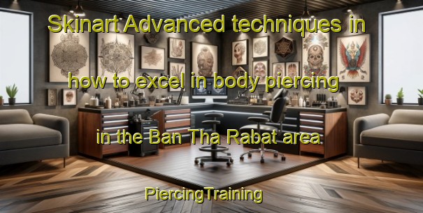 Skinart Advanced techniques in how to excel in body piercing in the Ban Tha Rabat area | PiercingTraining | PiercingClasses | SkinartTraining-Thailand