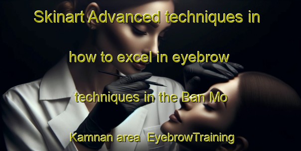 Skinart Advanced techniques in how to excel in eyebrow techniques in the Ban Mo Kamnan area | EyebrowTraining | EyebrowClasses | SkinartTraining-Thailand