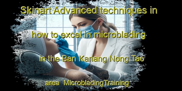 Skinart Advanced techniques in how to excel in microblading in the Ban Kariang Nong Tao area | MicrobladingTraining | MicrobladingClasses | SkinartTraining-Thailand