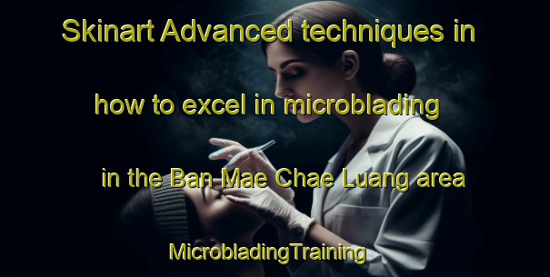 Skinart Advanced techniques in how to excel in microblading in the Ban Mae Chae Luang area | MicrobladingTraining | MicrobladingClasses | SkinartTraining-Thailand