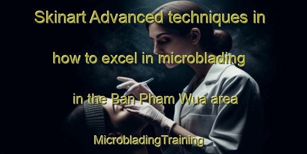 Skinart Advanced techniques in how to excel in microblading in the Ban Pham Wua area | MicrobladingTraining | MicrobladingClasses | SkinartTraining-Thailand