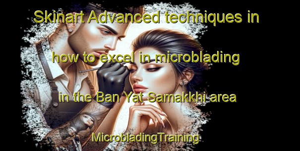 Skinart Advanced techniques in how to excel in microblading in the Ban Yat Samakkhi area | MicrobladingTraining | MicrobladingClasses | SkinartTraining-Thailand