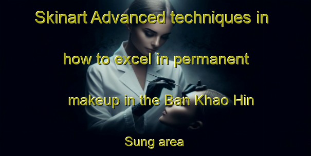 Skinart Advanced techniques in how to excel in permanent makeup in the Ban Khao Hin Sung area | PermanentmakeupTraining | PermanentmakeupClasses | SkinartTraining-Thailand