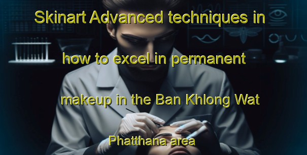 Skinart Advanced techniques in how to excel in permanent makeup in the Ban Khlong Wat Phatthana area | PermanentmakeupTraining | PermanentmakeupClasses | SkinartTraining-Thailand