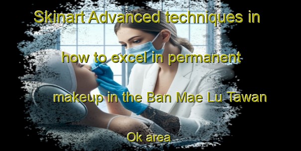 Skinart Advanced techniques in how to excel in permanent makeup in the Ban Mae Lu Tawan Ok area | PermanentmakeupTraining | PermanentmakeupClasses | SkinartTraining-Thailand