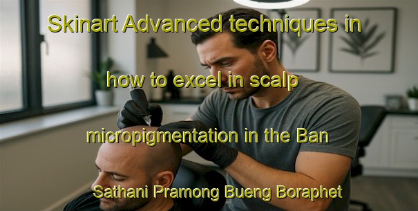 Skinart Advanced techniques in how to excel in scalp micropigmentation in the Ban Sathani Pramong Bueng Boraphet area | SmpTraining | SmpClasses | SkinartTraining-Thailand