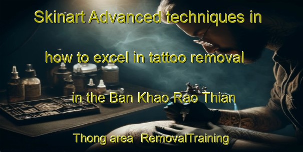 Skinart Advanced techniques in how to excel in tattoo removal in the Ban Khao Rao Thian Thong area | RemovalTraining | RemovalClasses | SkinartTraining-Thailand