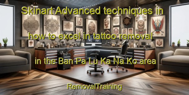 Skinart Advanced techniques in how to excel in tattoo removal in the Ban Pa Lu Ka Na Ko area | RemovalTraining | RemovalClasses | SkinartTraining-Thailand