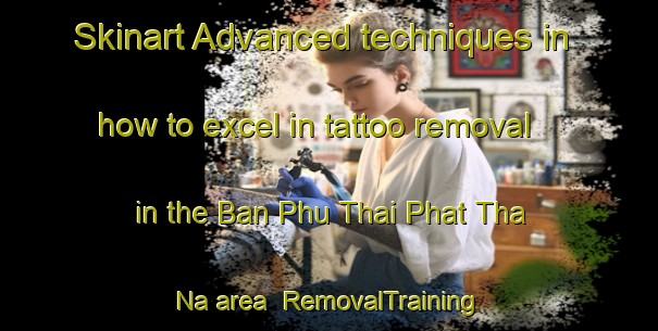 Skinart Advanced techniques in how to excel in tattoo removal in the Ban Phu Thai Phat Tha Na area | RemovalTraining | RemovalClasses | SkinartTraining-Thailand