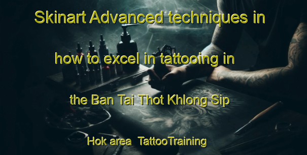 Skinart Advanced techniques in how to excel in tattooing in the Ban Tai Thot Khlong Sip Hok area | TattooTraining | TattooClasses | SkinartTraining-Thailand