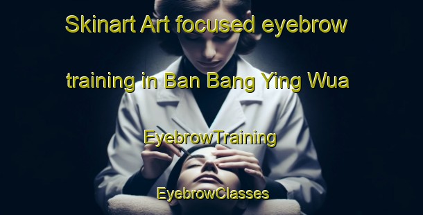 Skinart Art-focused eyebrow training in Ban Bang Ying Wua | EyebrowTraining | EyebrowClasses | SkinartTraining-Thailand