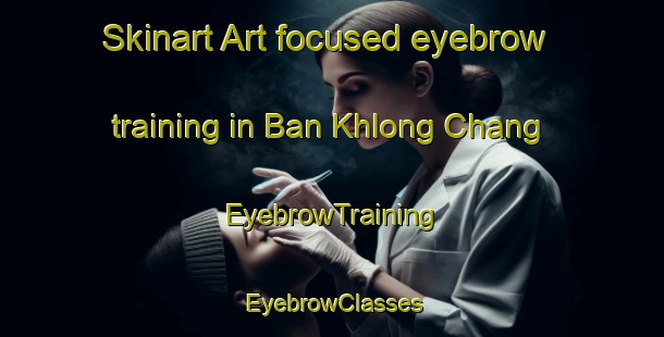 Skinart Art-focused eyebrow training in Ban Khlong Chang | EyebrowTraining | EyebrowClasses | SkinartTraining-Thailand
