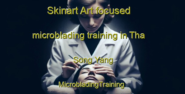 Skinart Art-focused microblading training in Tha Song Yang | #MicrobladingTraining #MicrobladingClasses #SkinartTraining-Thailand