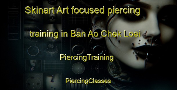 Skinart Art-focused piercing training in Ban Ao Chek Loei | #PiercingTraining #PiercingClasses #SkinartTraining-Thailand