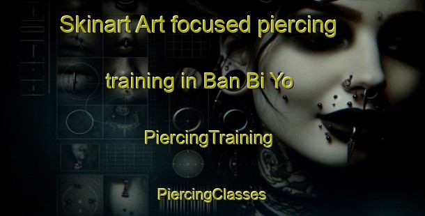 Skinart Art-focused piercing training in Ban Bi Yo | #PiercingTraining #PiercingClasses #SkinartTraining-Thailand