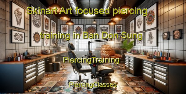 Skinart Art-focused piercing training in Ban Don Sung | #PiercingTraining #PiercingClasses #SkinartTraining-Thailand