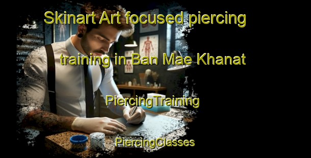 Skinart Art-focused piercing training in Ban Mae Khanat | #PiercingTraining #PiercingClasses #SkinartTraining-Thailand