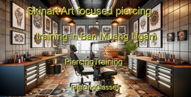 Skinart Art-focused piercing training in Ban Muang Ngam | #PiercingTraining #PiercingClasses #SkinartTraining-Thailand