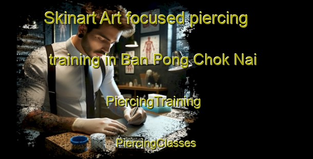 Skinart Art-focused piercing training in Ban Pong Chok Nai | #PiercingTraining #PiercingClasses #SkinartTraining-Thailand