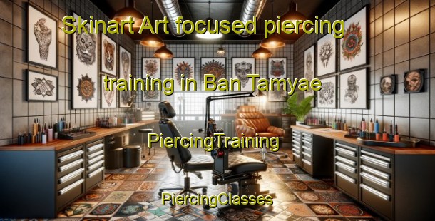 Skinart Art-focused piercing training in Ban Tamyae | #PiercingTraining #PiercingClasses #SkinartTraining-Thailand