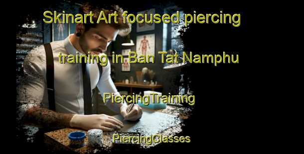 Skinart Art-focused piercing training in Ban Tat Namphu | #PiercingTraining #PiercingClasses #SkinartTraining-Thailand