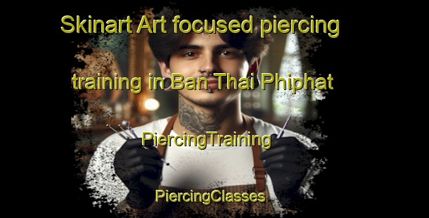 Skinart Art-focused piercing training in Ban Thai Phiphat | PiercingTraining | PiercingClasses | SkinartTraining-Thailand